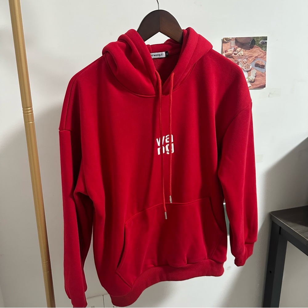 Alexander Wang Vibrant Red Sweatshirt